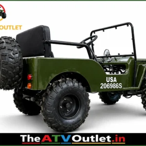 150cc Mini Jeep | 4 Stroke Petrol Off Road Mini Jeep India 12 150cc Mini Jeep with 4 Stroke Petrol Engine, Manual Transmission, Key Start and Off-Road Tyres | TheATVOutlet.in