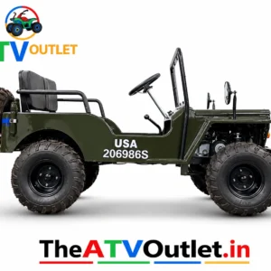 150cc Mini Jeep | 4 Stroke Petrol Off Road Mini Jeep India 9 150cc Mini Jeep with 4 Stroke Petrol Engine, Manual Transmission, Key Start and Off-Road Tyres | TheATVOutlet.in