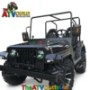 200cc Mini Jeep for Adults Black 4 Stroke Petrol Engine Automatic Transmission Key Start Off Road Mini Jeep TheATVOutlet.in