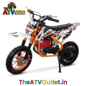 50cc Dirt Pro Bike for Kids Best Premium 4 Stroke Petrol Engine Automatic Pull Start 9 50cc Dirt Pro Bike for Kids Orange 4 Stroke Petrol Engine Automatic Pull Start Off Road Dirt Bike TheATVOutlet.in