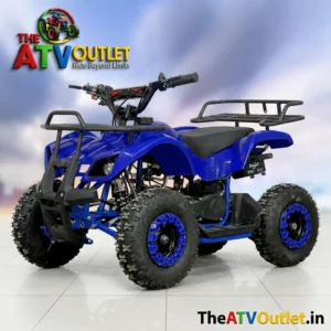 50cc Mini ATV Bike 2 Stroke Petrol Engine Neo Self Start Pull Start TheATVOutlet.in 8 50cc Mini ATV Bike Neo Blue 2 Stroke Petrol Engine Self Start Pull Start Front and Rear Disc Brakes