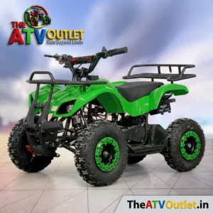 50cc Mini ATV Bike 2 Stroke Petrol Engine Neo Self Start Pull Start TheATVOutlet.in 7 50cc Mini ATV Bike Neo Green 2 Stroke Petrol Engine Self Start Pull Start Front and Rear Disc Brakes