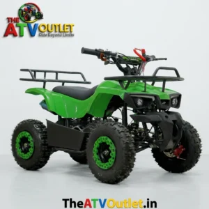 50cc Mini ATV Bike 2 Stroke Petrol Engine Neoplus Green Self Start Pull Start Front Rear Disc Brakes