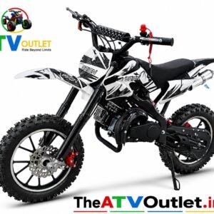 Black 50cc Mini Dirt Bike with Automatic Transmission - The ATV Outlet