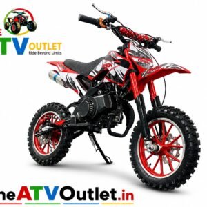 50cc Mini Dirt Bike Red Colour with Automatic Transmission - The ATV Outlet