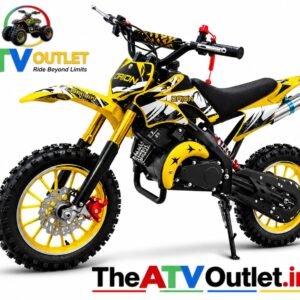 Yellow 50cc Mini Dirt Bike Off Road Petrol Bike for Kids