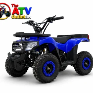 50cc Mini Mouzer ATV Blue - Kids 50cc ATV Bike with Automatic Transmission