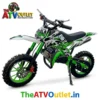 50cc Super Dirt Bike for Kids 2 Stroke Petrol Engine Automatic Self Start TheATVOutlet.in 9 50cc Super Dirt Bike for Kids Green 2 Stroke Petrol Engine Automatic Self Start Off Road Dirt Bike TheATVOutlet.in