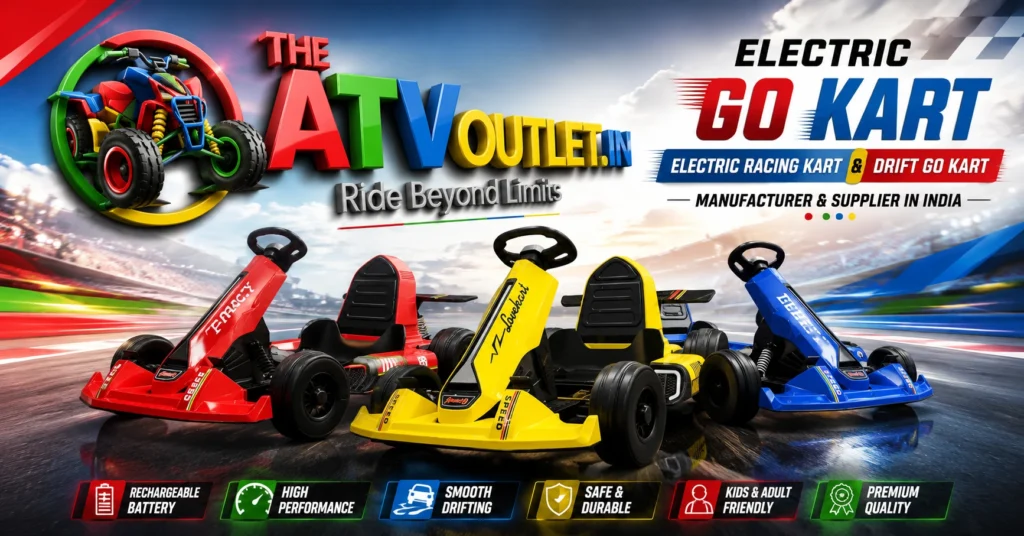 Electric Racing Kart, Mini Go Kart and Electric Drift Go Kart by The ATV Outlet