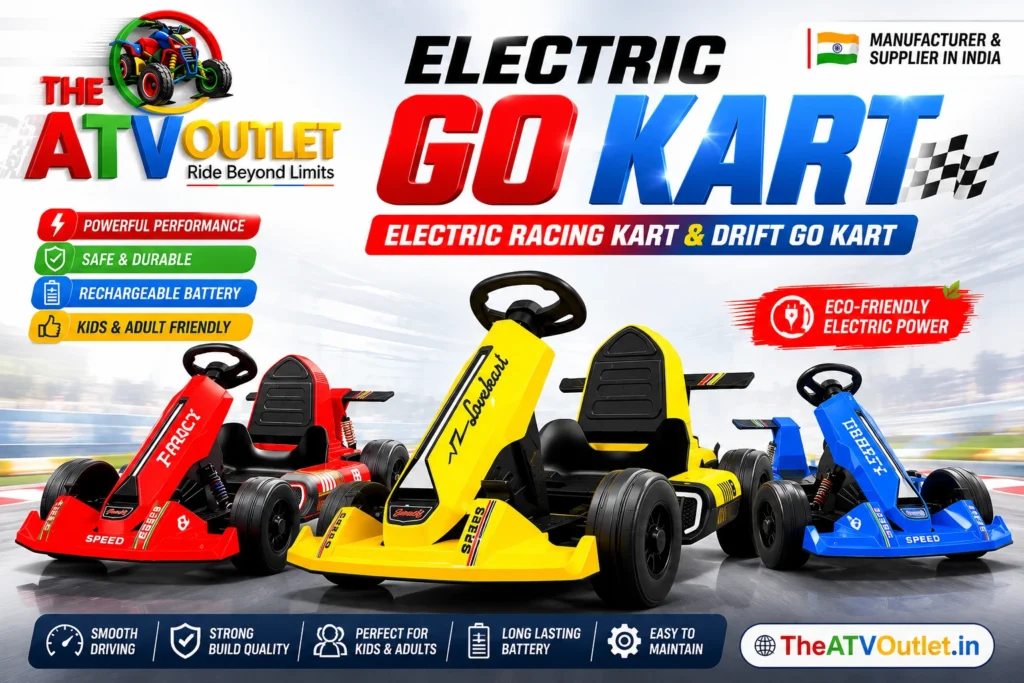 Electric Go Kart for kids with drift racing design by The ATV Outlet
