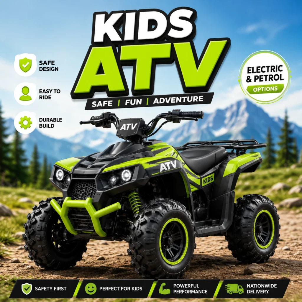Kids ATV Bike in India – Premium Electric & Petrol Quad Bike for Children | The ATV Outlet