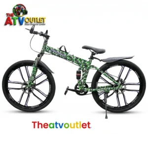 Printed Folding Cycle – 26 Inch Single Speed Bike 4 Printed Folding Cycle – 26 Inch Single Speed Bike - Image 4